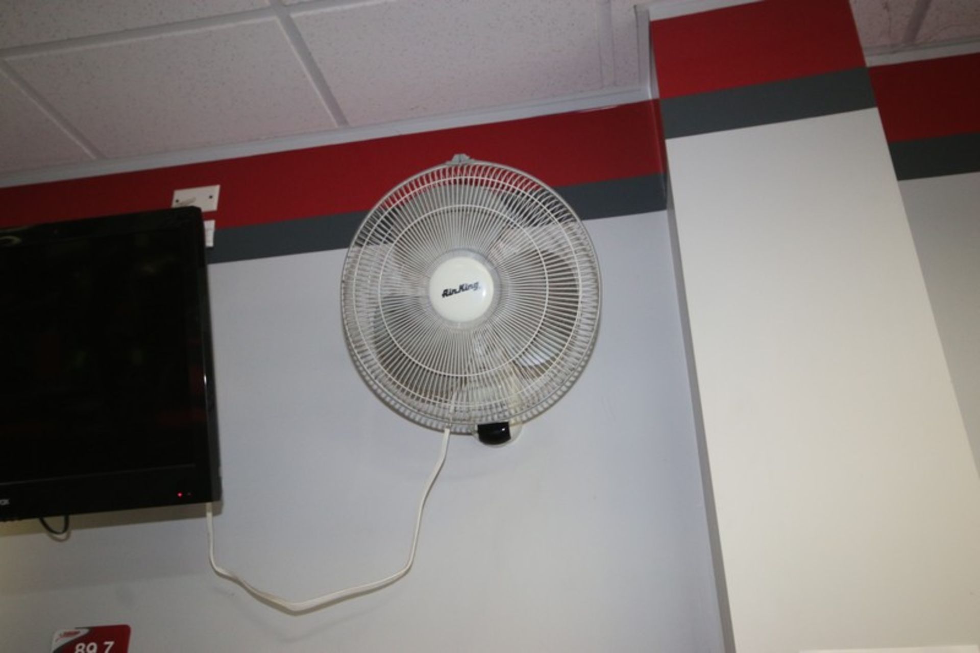 (3) Air King Wall Mounted Fans (LOCATED @ 2800 GOLDEN MILE HWY, ROUTE 286, PITTSBURGH, PA 15239)
