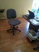 OFFICE DESK WITH CHAIR (LOCATED IN MADISON, WI)