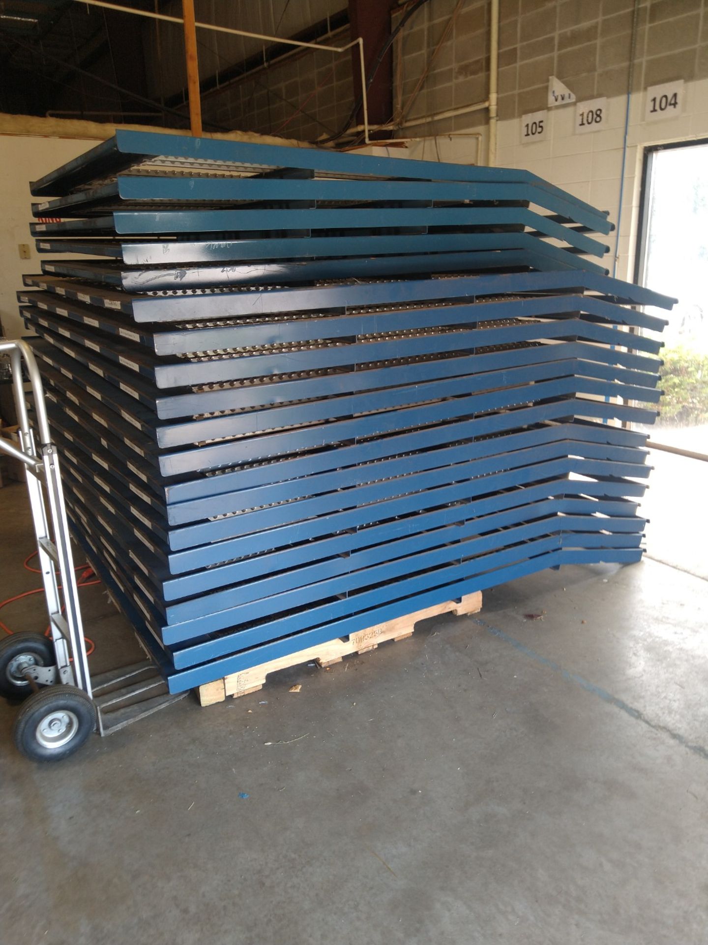 ROLL THRU PALLET RACKING (LOCATED IN MADISON, WI) - Image 7 of 8