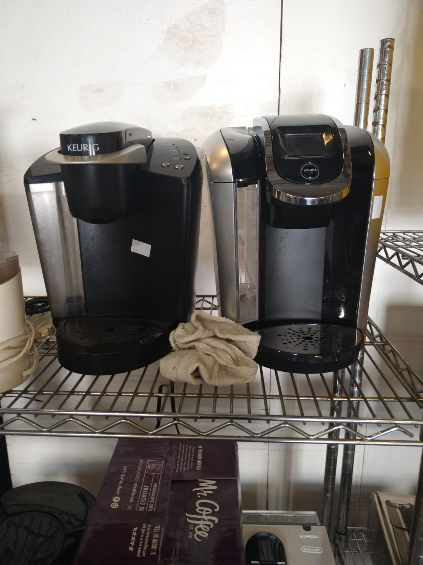 (2) KEURIG COFFEE MACHINES (LOCATED IN MADISON, WI)