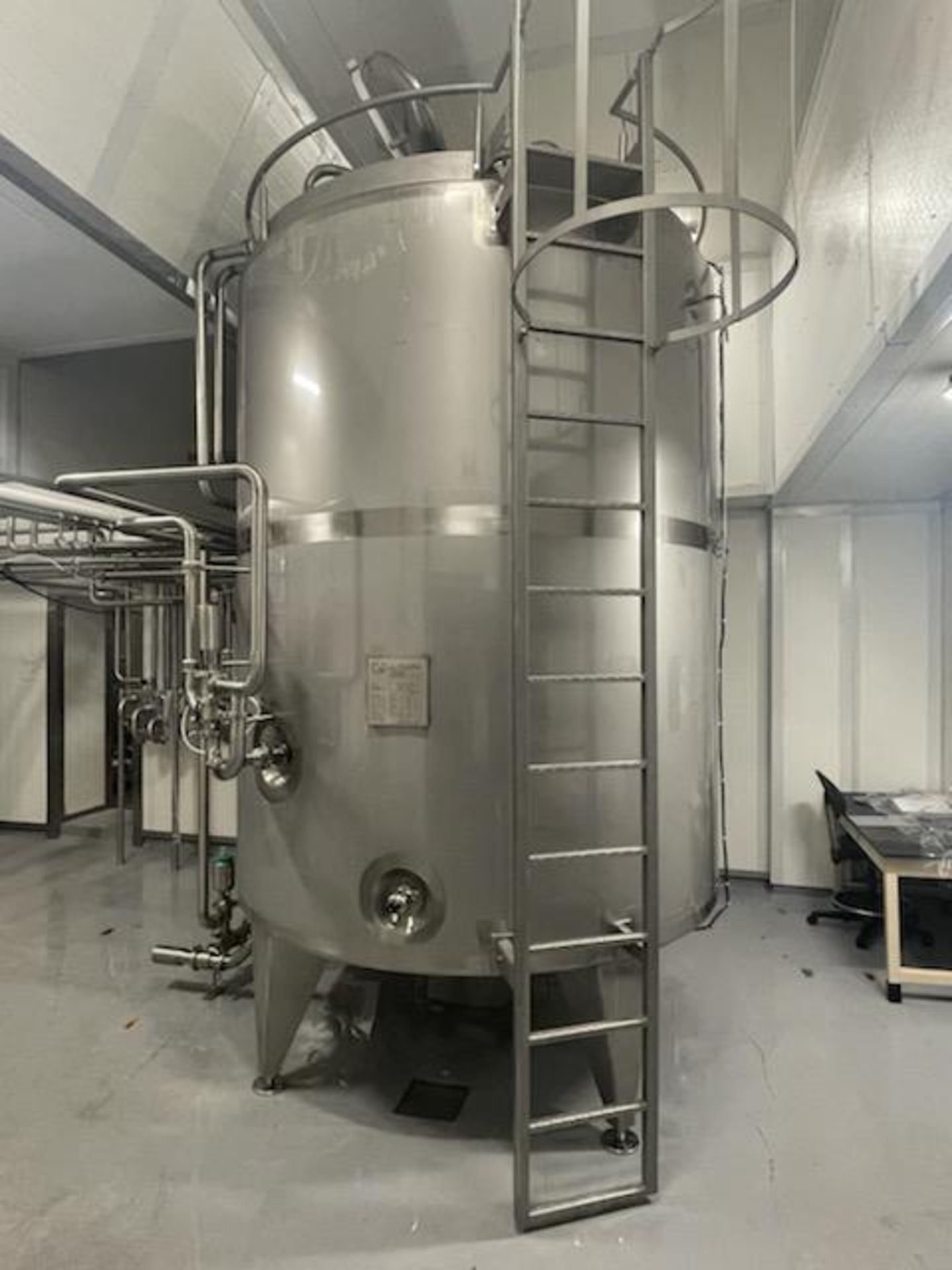 1,500 S/S PROCESSOR / CRYSTALIZER TANK, PURCHASED IN 2021 AND NEVER INSTALLED FOR PRODUCTION (PHOTOS - Image 3 of 8