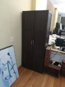 WOODEN CABINET (LOCATED IN MADISON, WI)