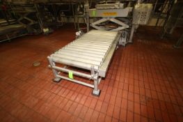 Mepaco 4,000 lbs. Capacity S/S Straight Section of Roller Conveyor, M/N 211, S/N 4243-1-6, Overall