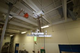 Coffing 2-Ton Electric Hoist, with S/S Super Sac Attachment, with Hand Control & Hubbell Cord