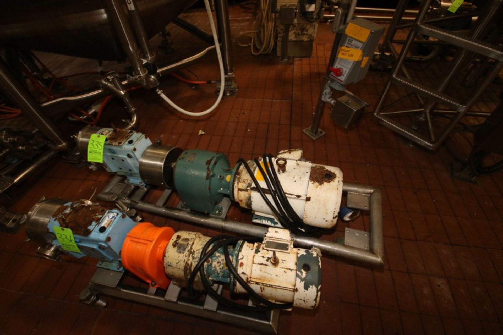 2011 WCB 20 hp Positive Displacement Pump, M/N 130 U1, S/N 1000002616265, with Reliance 1760 RPM, - Image 3 of 7