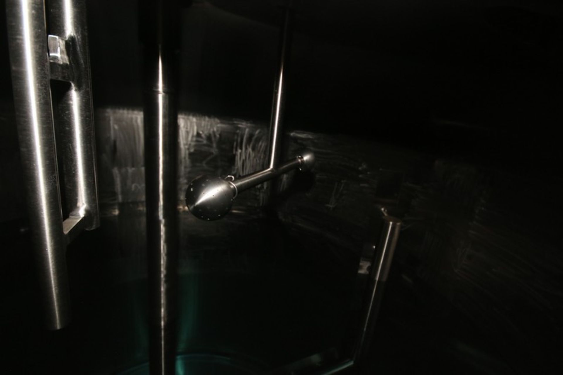 Cherry-Burrell 7,500 Gal. Vertical Jacketed Tank, S/N E-219-97, Max. Working Pressure, Heat - Bild 11 aus 12