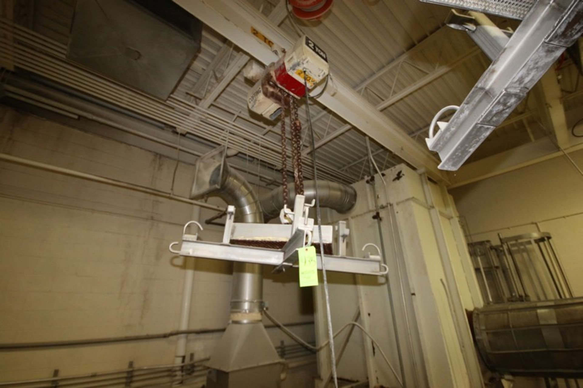 Coffing 2-Ton Electric Hoist, with S/S Super Sac Attachment, with Hand Control & Coffing Cord