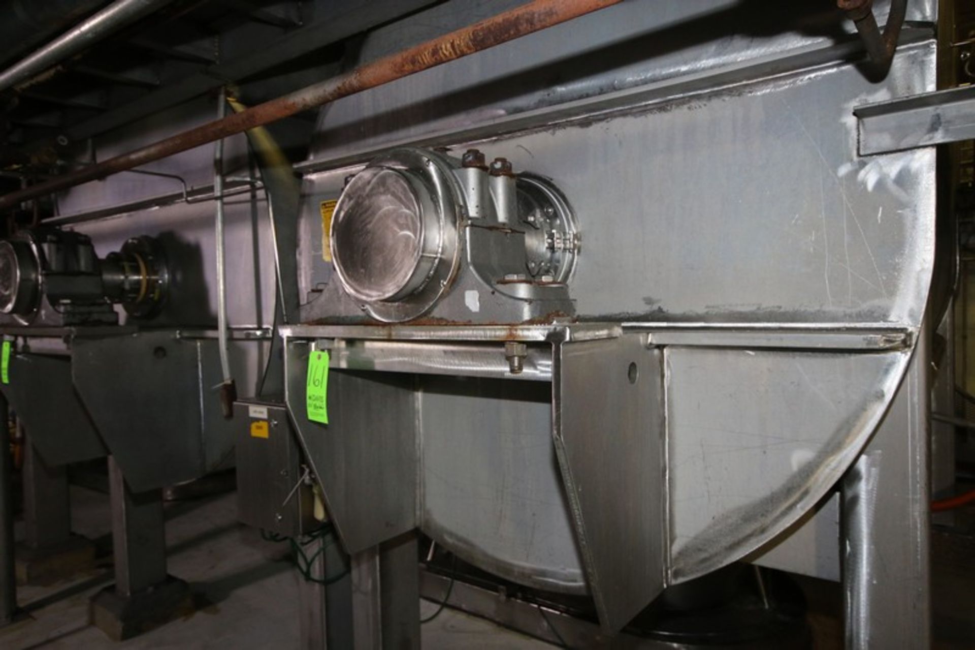 Marion S/S Paddle Blender, M/N SPX144, Internal Blending Compartment Dims.: Aprox. 144" L x 55-1/ - Image 8 of 17