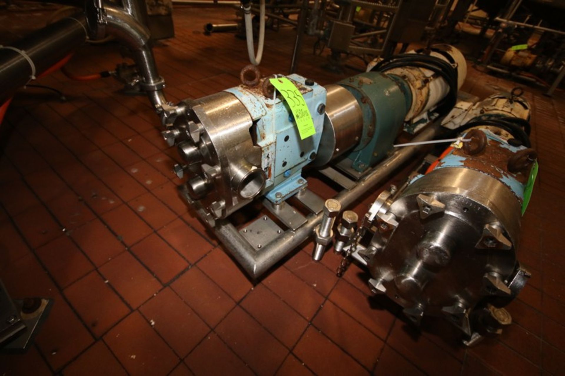 2011 WCB 20 hp Positive Displacement Pump, M/N 130 U1, S/N 1000002616265, with Reliance 1760 RPM, - Bild 2 aus 7