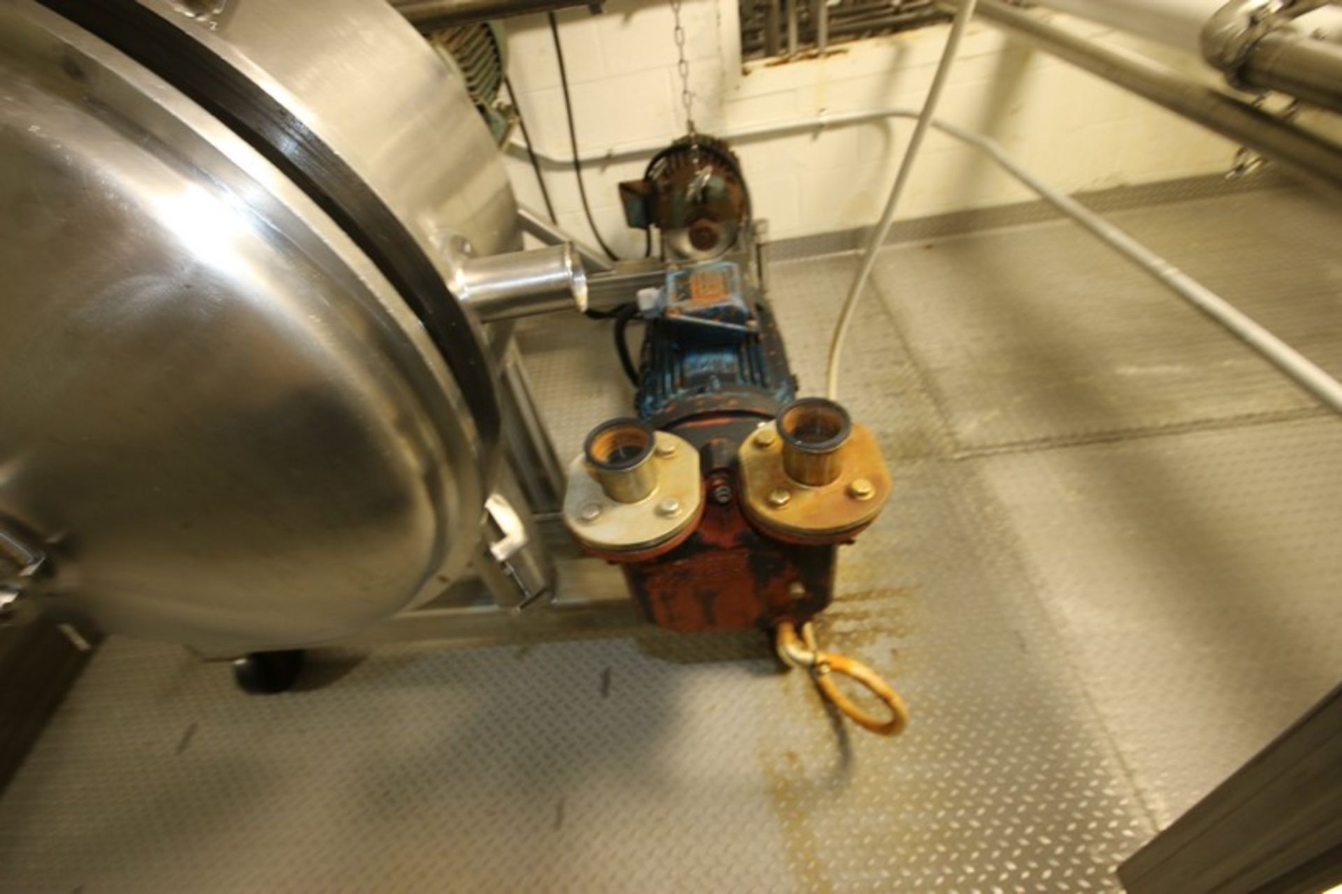 20 hp S/S Deaerator, with S/S Vessel Head, Aprox. 28-1/2" Dia., with Buusch Vacuum Pump, with - Image 3 of 7