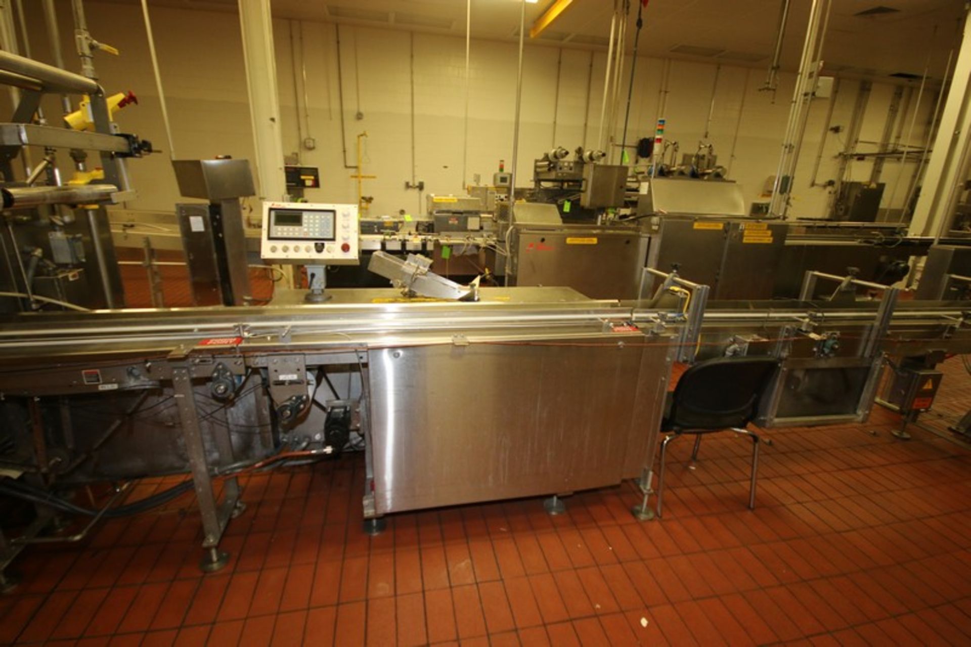 FMC ServoFlo S/S Flow Wrapper, S/N 4940-3205, with Allen-Bradley PanelView 600 Display, 480 Volts, 3 - Image 11 of 15