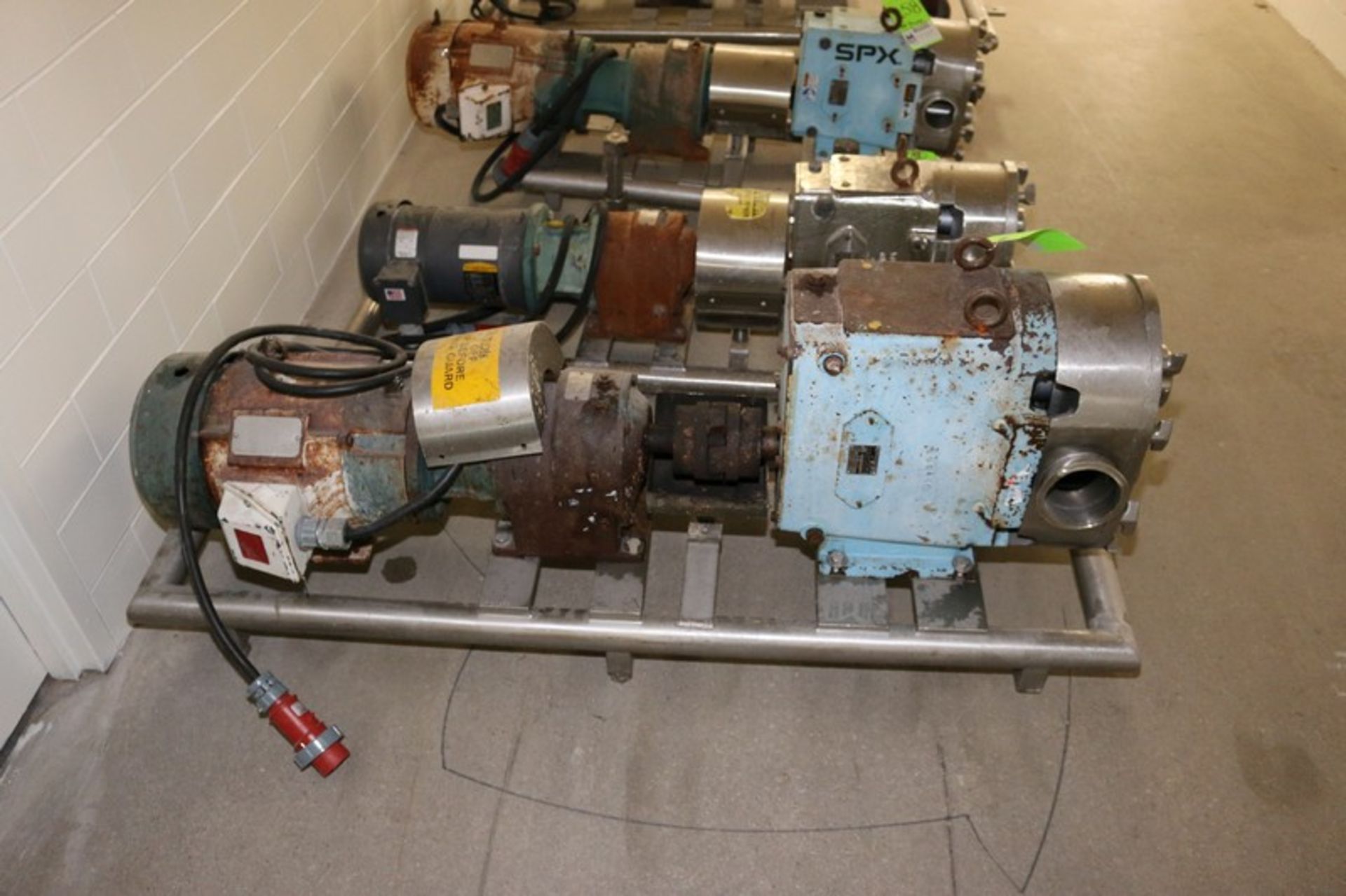 WCB 10 hp Positive Displacement Pump, M/N 220, S/N 17439195, with Reliance 1755 RPM Motor, 208-230/ - Image 3 of 5