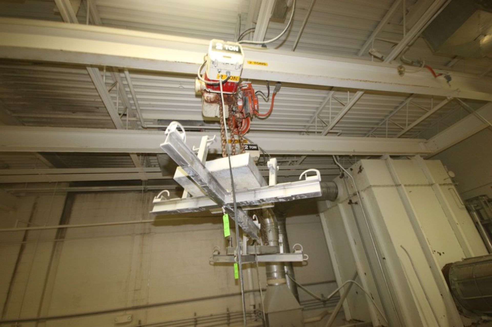 Coffing 2-Ton Electric Hoist, with S/S Super Sac Attachment, with Hand Control & Coffing Cord - Image 3 of 3