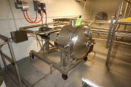 20 hp S/S Deaerator, with S/S Vessel Head, Aprox. 28-1/2" Dia., with Buusch Vacuum Pump, with