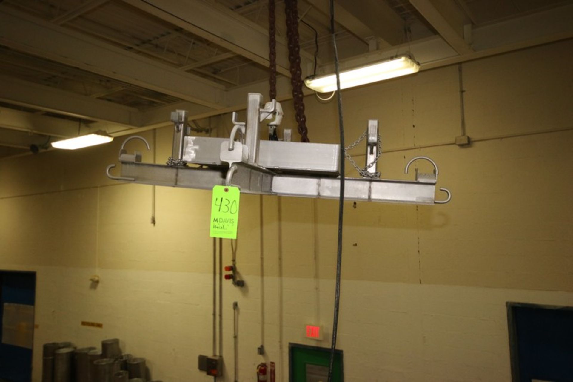 Coffing 2-Ton Electric Hoist, with S/S Super Sac Attachment, with Hand Control & Hubbell Cord - Bild 3 aus 3