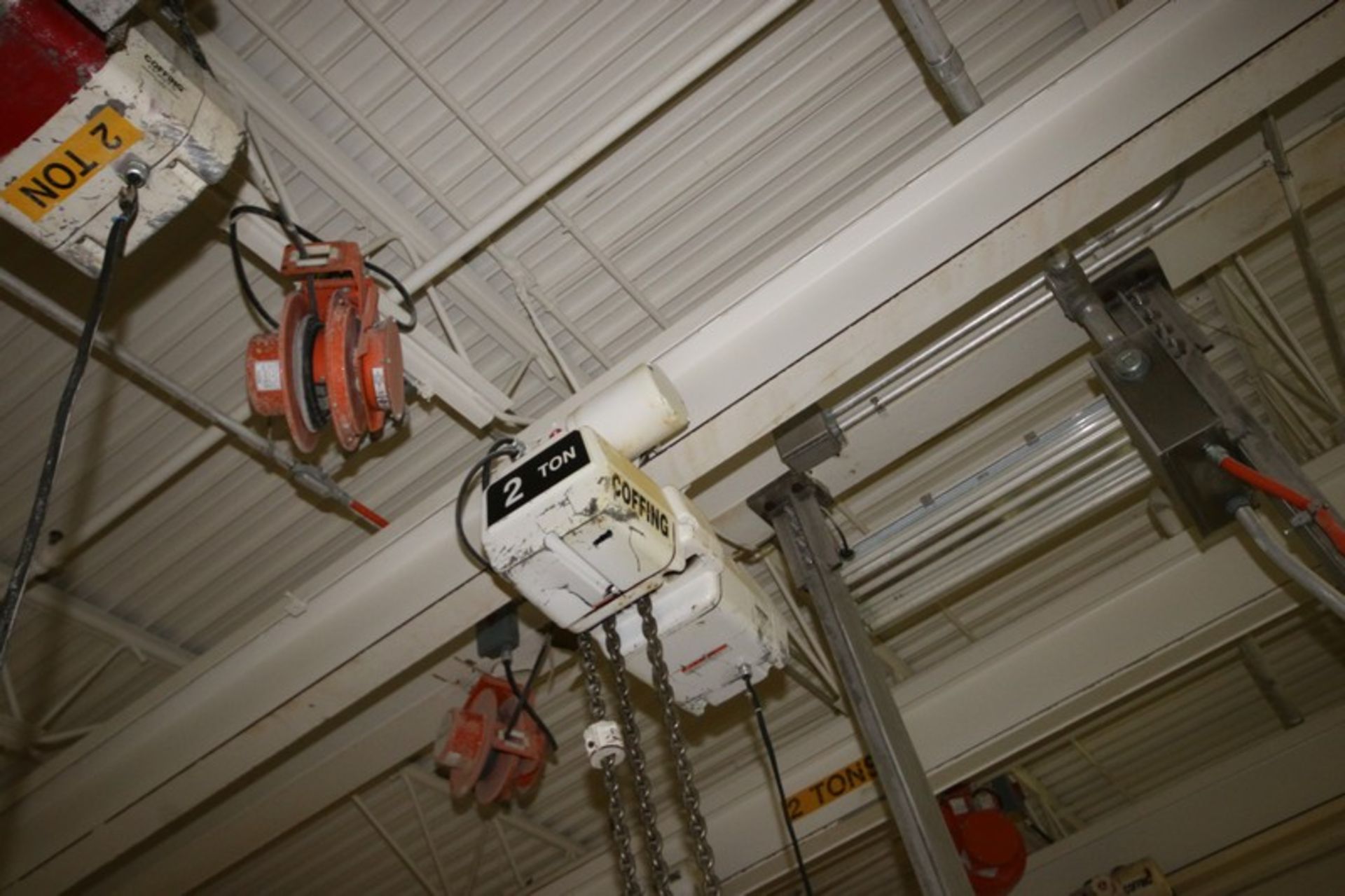 Coffing 2-Ton Electric Hoist, with Hand Control & Coffing Cord Reel (NOTE: Does Not Include Cross - Bild 2 aus 2