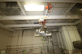 Coffing 2-Ton Electric Hoist, with S/S Super Sac Attachment, with Hand Control & Coffing Cord