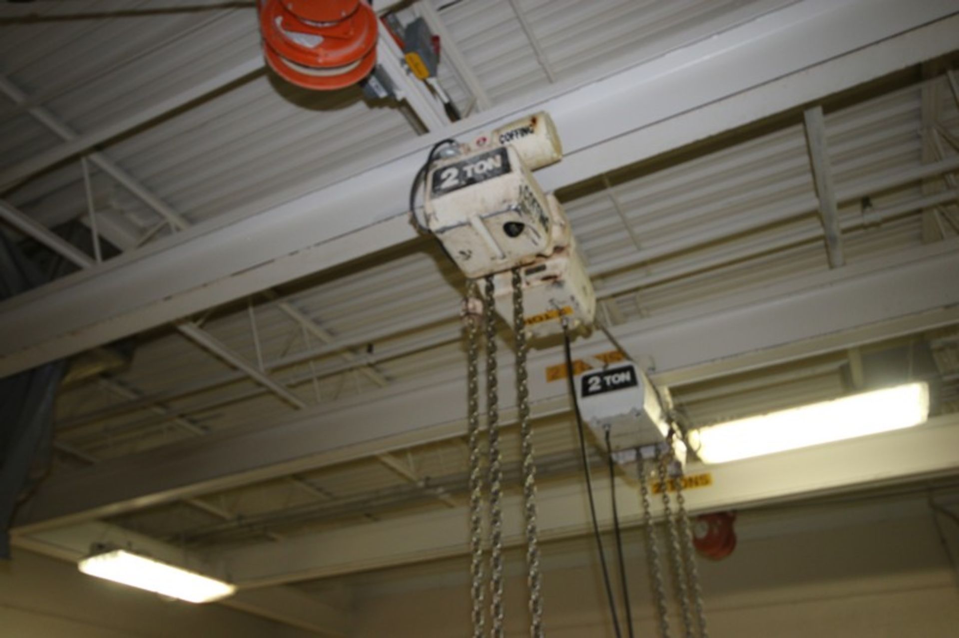 Coffing 2-Ton Electric Hoist, with Hand Control & Coffing Cord Reel (NOTE: Does Not Include Cross