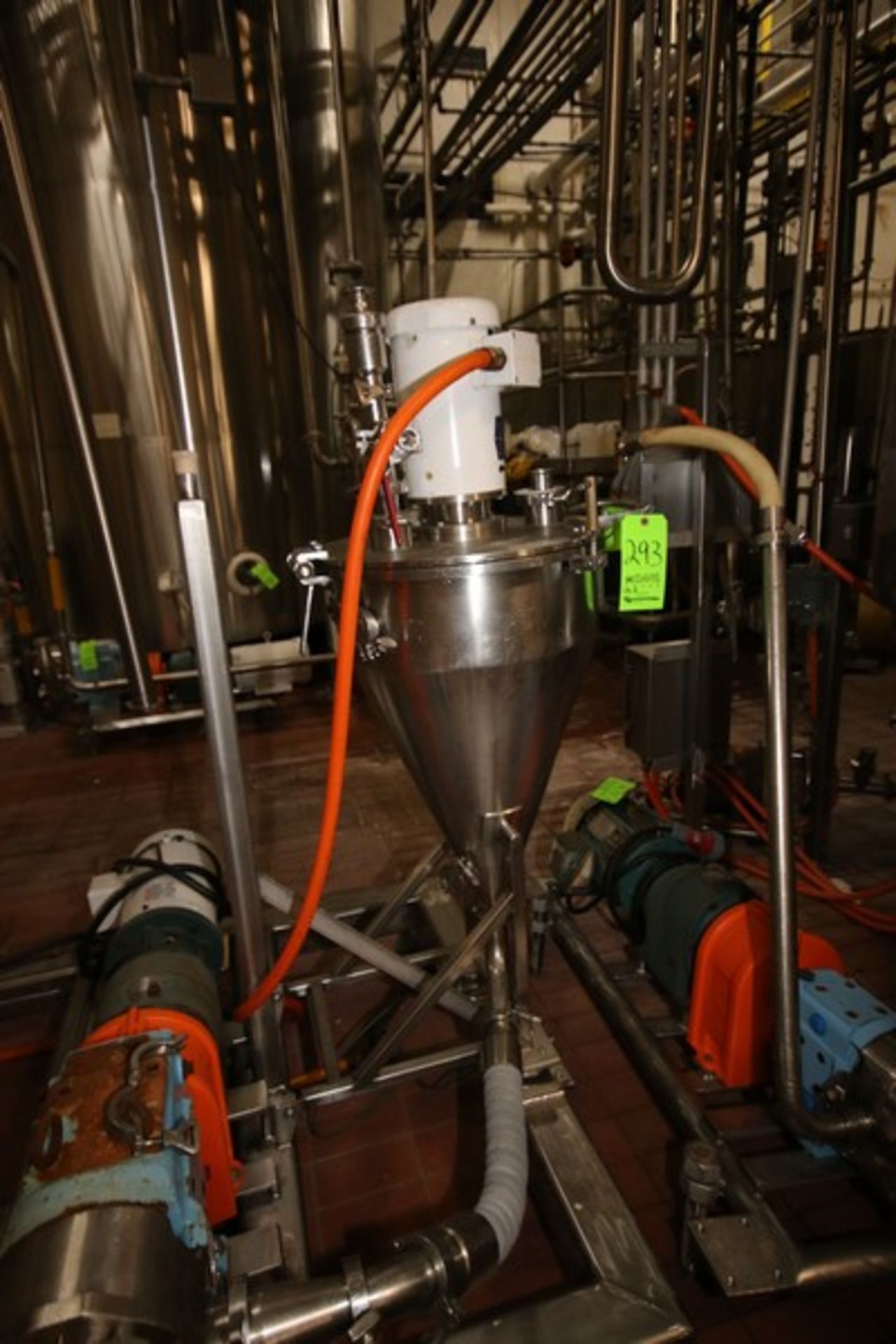 S/S Blending Skid, with Waukesha Cherry-Burrell Positive Displacement Pump, M/N 130, S/N - Image 3 of 9