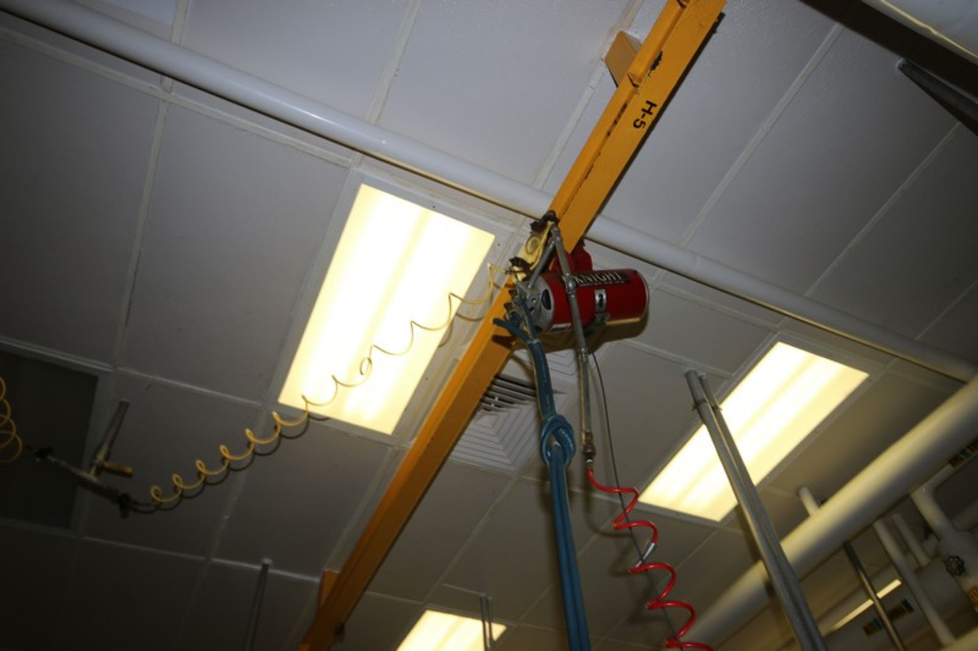 Knight 225 lbs. Capacity Pneumatic Overhead Hoist, with Hand Control (NOTE: Does Not Include Cross - Bild 2 aus 3