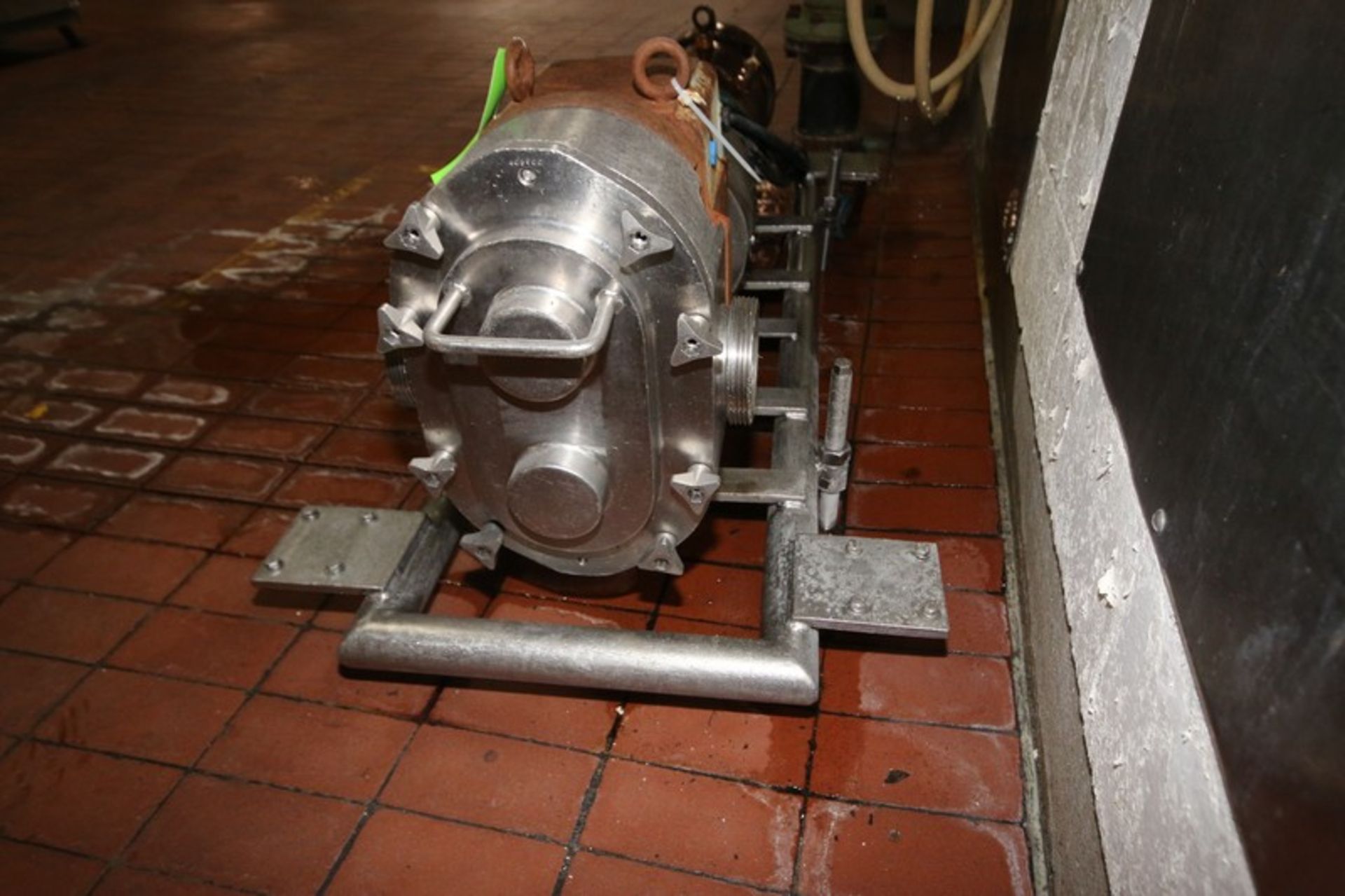 Waukesha Cherry Burrell 7.5 hp Positive Displacement Pump, M/N 220, S/N 425355-06, with Reliance - Image 3 of 6