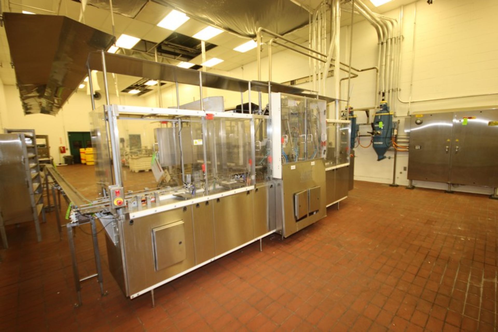 HART 2-Lane Tray Filler, with Double Door S/S Control Panel, with Allen-Bradley 13-Slot PLC (NOTE: - Image 3 of 17