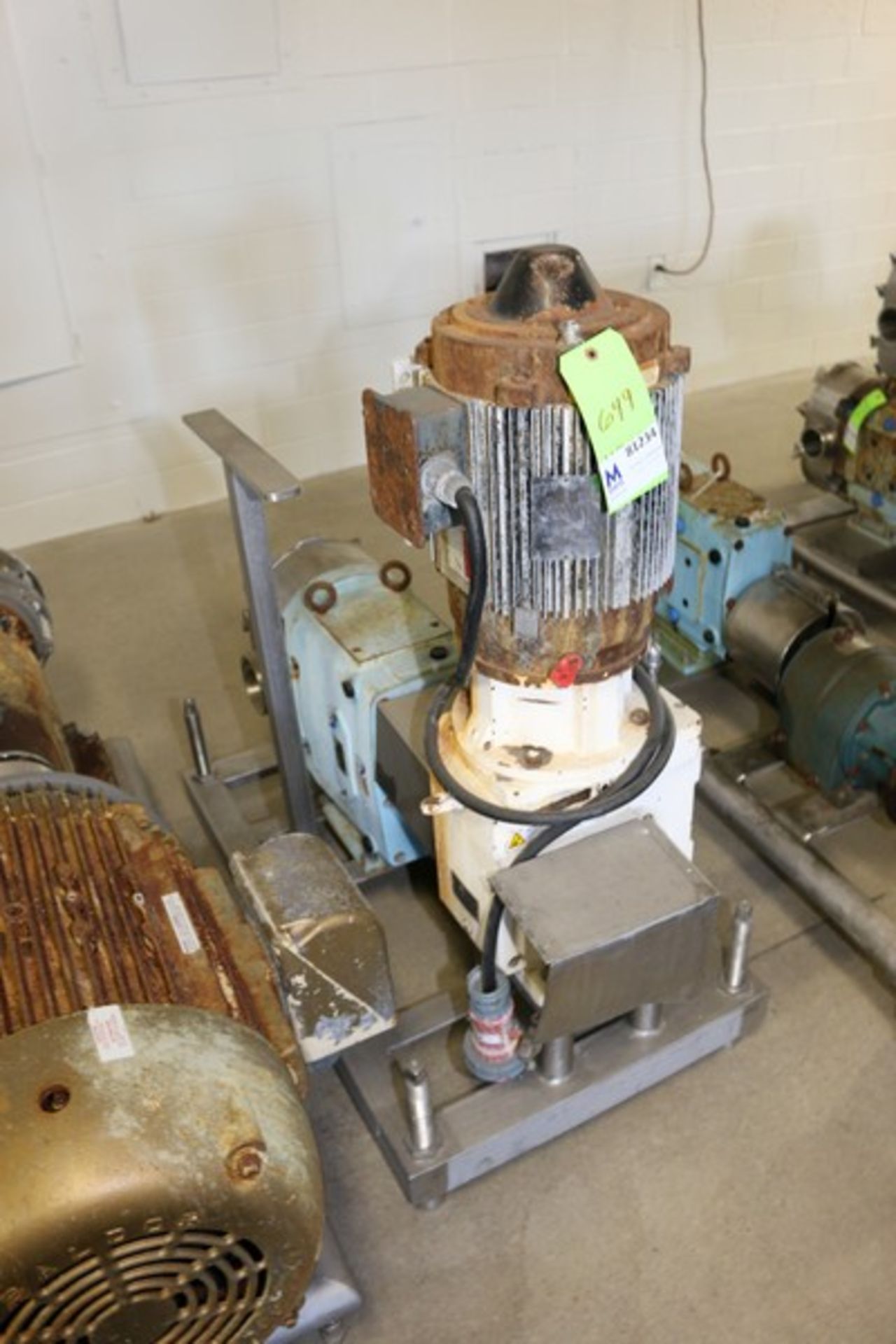 2014 SPX 7.5 hp Positive Displacement Pump, M/N 220U1, S/N 2971961-R1-3, 230/460 Volts, 3 Phase, - Image 8 of 8