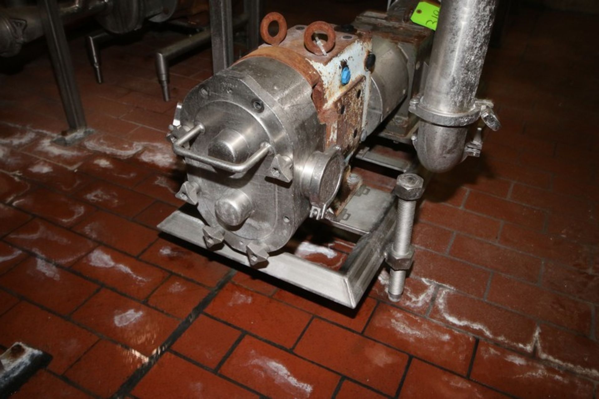 Waukesha 10 hp Positive Displacement Pump, M/N 130, S/N 357039 04, with Baldor 1770 RPM Motor, 230/ - Image 2 of 6