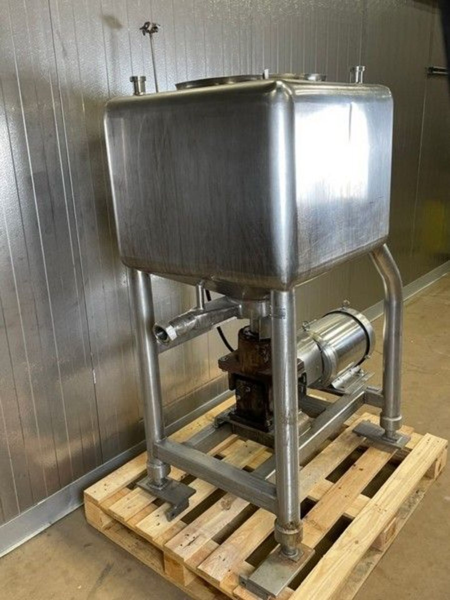50 Gal. S/S Liquefier, with Sterling 10 hp S/S Clad Motor, 1725 RPM, 208-230/460 Volts, 3 Phase, - Image 4 of 5