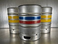 S/S Barrels/Kegs with Bottoms Cut Off, They Hold Aprox. 15.5 Gallons Each (Auction ID 5a414334) (