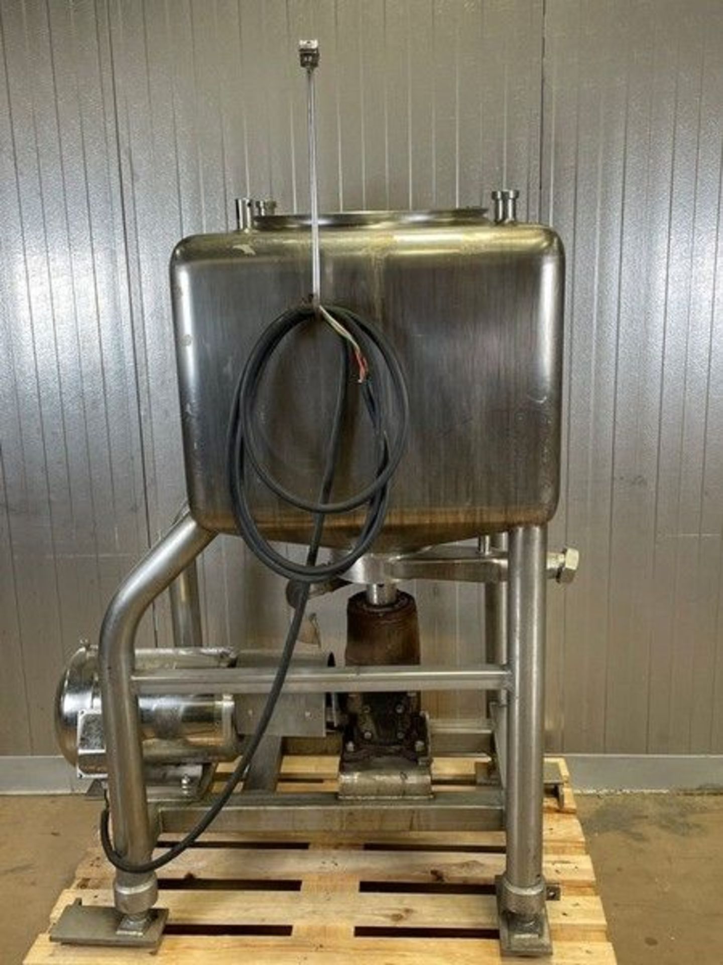 50 Gal. S/S Liquefier, with Sterling 10 hp S/S Clad Motor, 1725 RPM, 208-230/460 Volts, 3 Phase, - Image 3 of 5