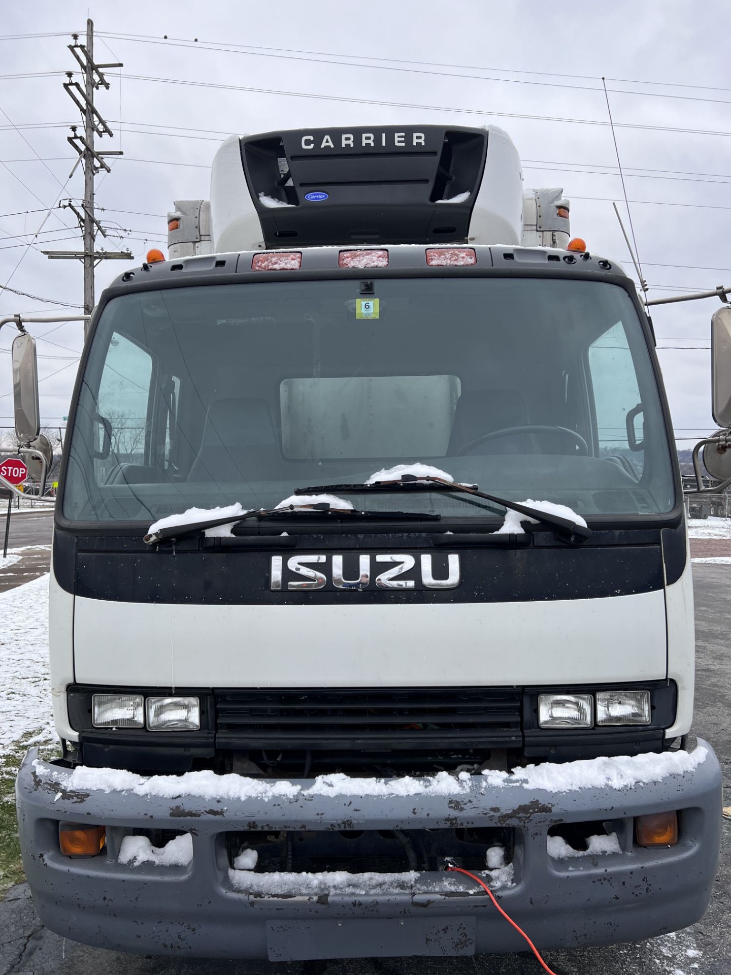 2005 IZUZU TK REFRIGERATED BOX TRUCK, MODEL T7F0042-FVR, ID# 4GTM7f1305F700743, 397,954 MILES, GVW