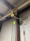 BUDGIT 1/2-TON CHAIN HOIST Rigging, Handling, Site Management and Loading Fee. Fee Includes Securing