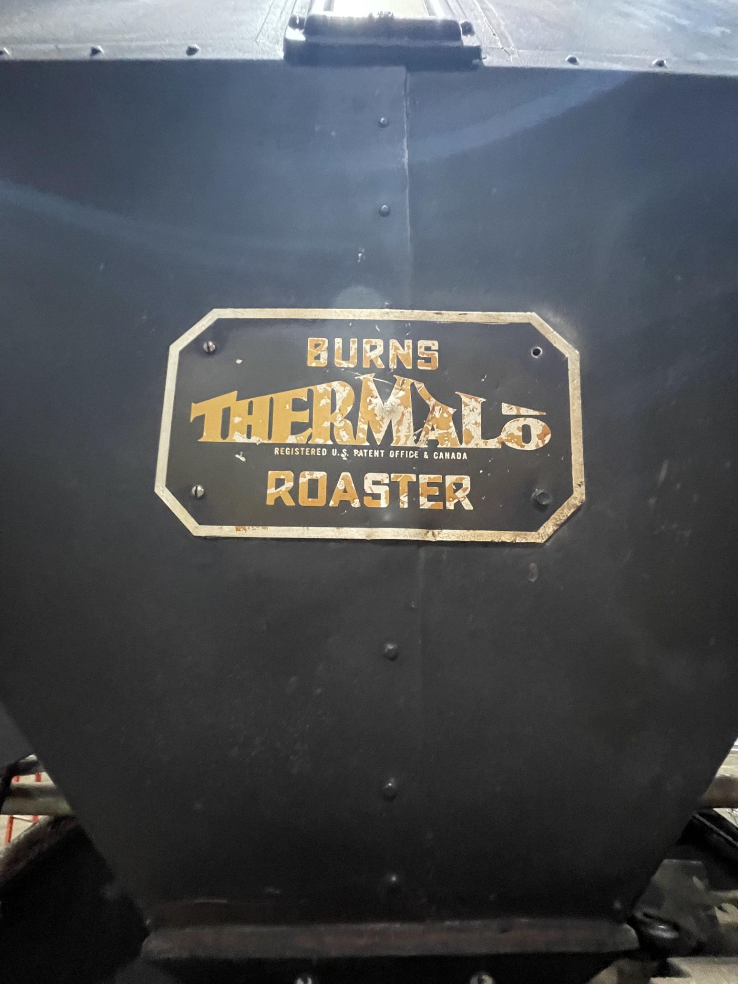 JABEZ BURNS THERMALO 500 LB COFFFEE ROASTER, NO. 23RS ACO, 500 DEGREE MAX, AERATED DRUM, FEED HOPPER - Image 25 of 30