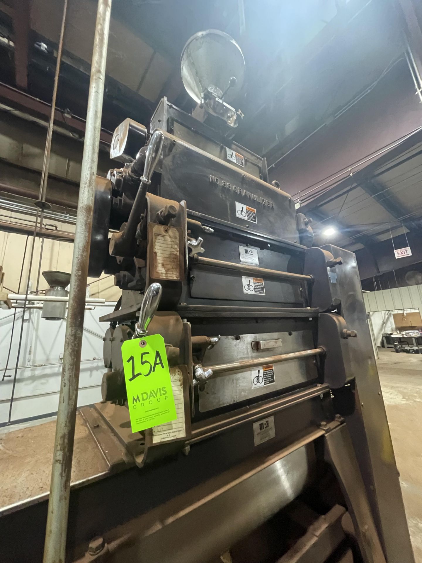 GUMP / MODERN PROCESS EQUIPMENT 3-HEAD COFFEE ROLLER GRINDER / GRANULIZER, MODEL 888, E-STYLE - Image 10 of 24