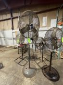 PEDESTAL SHOP FANS Rigging, Handling, Site Management and Loading Fee. Fee Includes Securing to