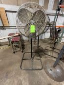 (2) DAYTON PEDESTAL SHOP FANS Rigging, Handling, Site Management and Loading Fee. Fee Includes