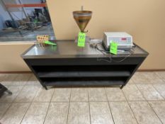 TABLE WITH S/S COUNTERTOP AND SEEDBURO QUALITY COPPER CONE Rigging, Handling, Site Management and