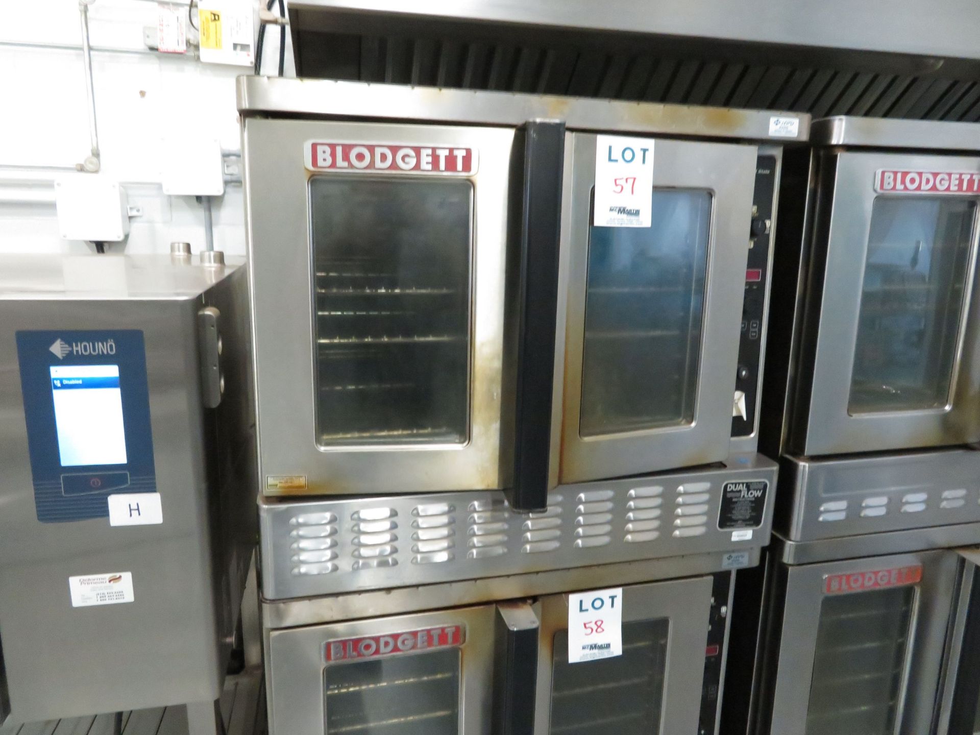 BLODGETT oven (dual flow) approx. 38"w x 37"d x 32"h