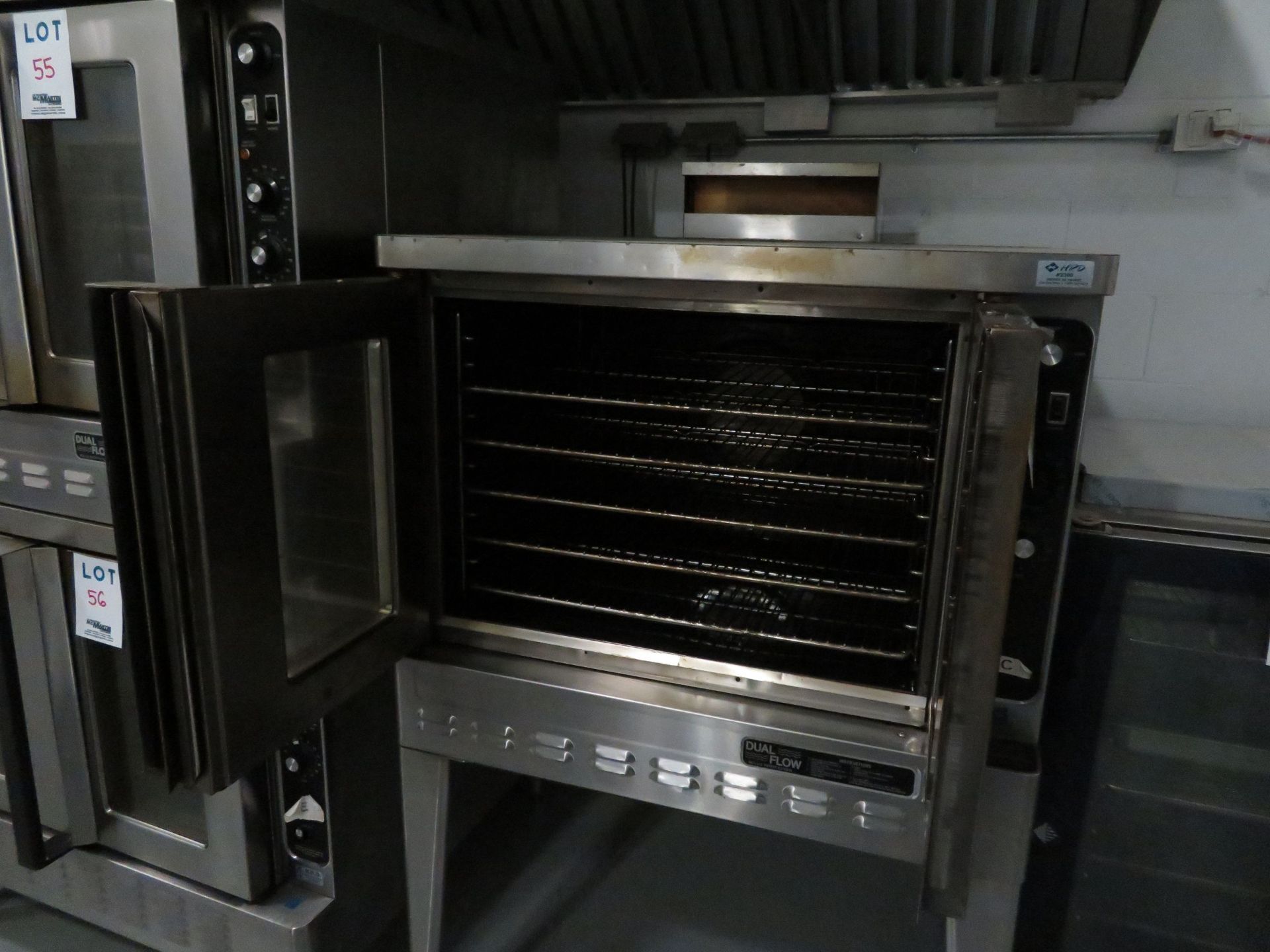 BLODGETT oven w/ base (dual flow) approx. 38"w x 37"d x 57"h - Image 4 of 4