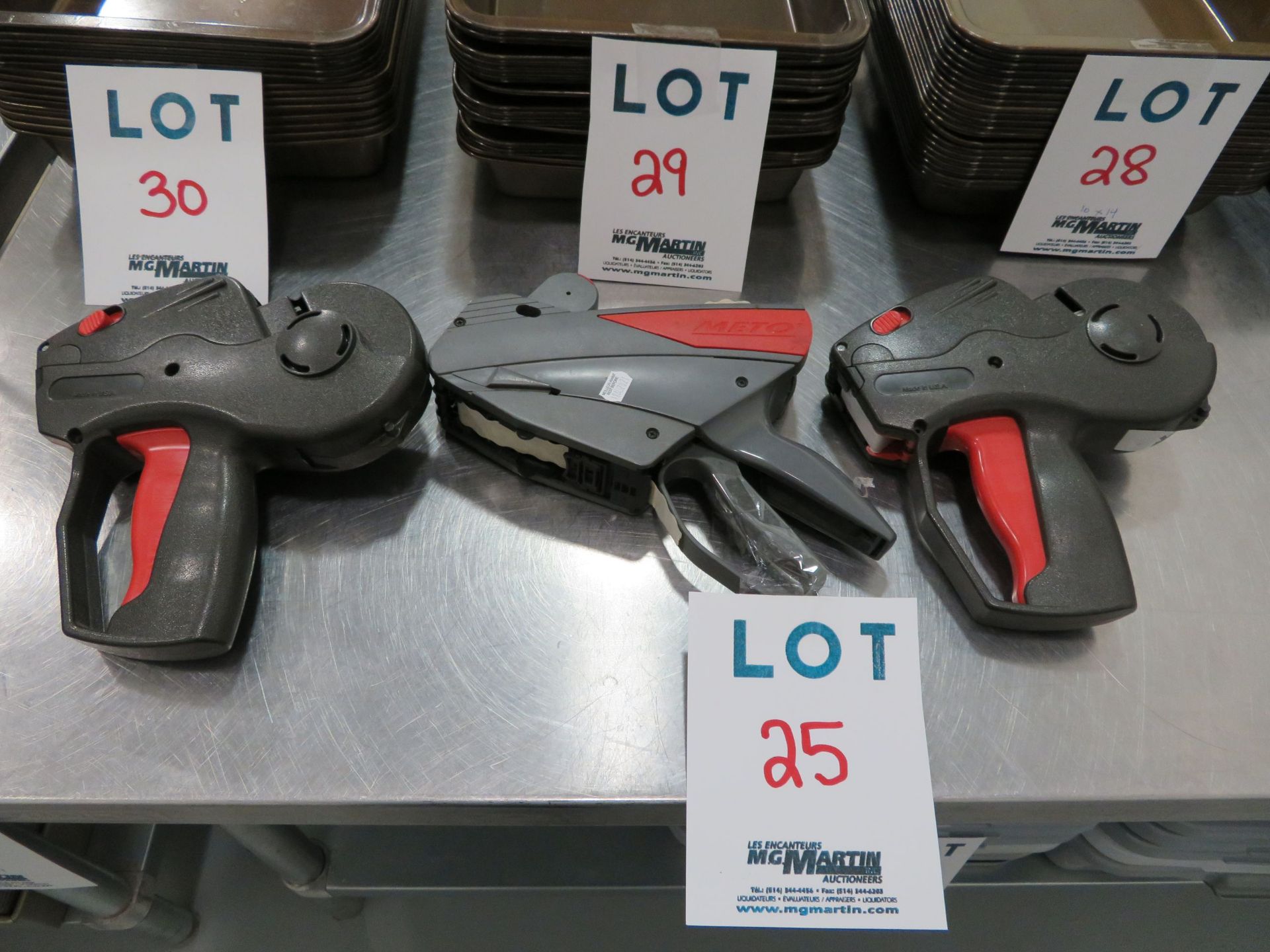 LOT including label marking guns (3)