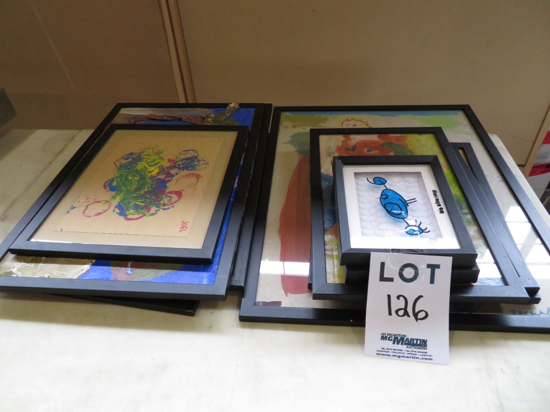 LOT including assorted picture frames