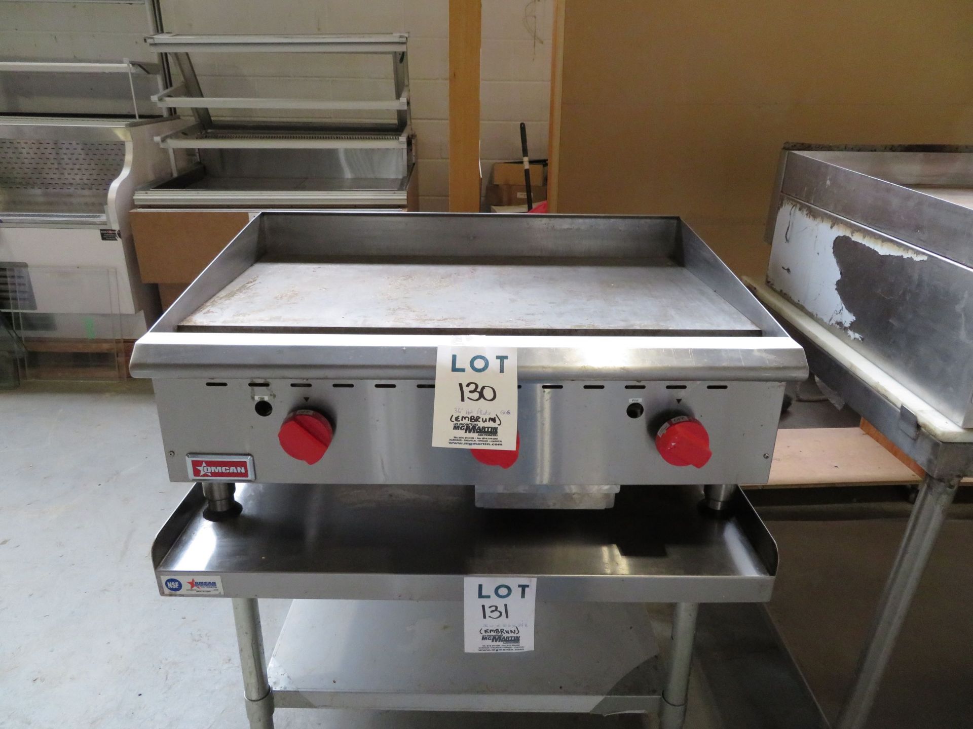 36" gas hot plate