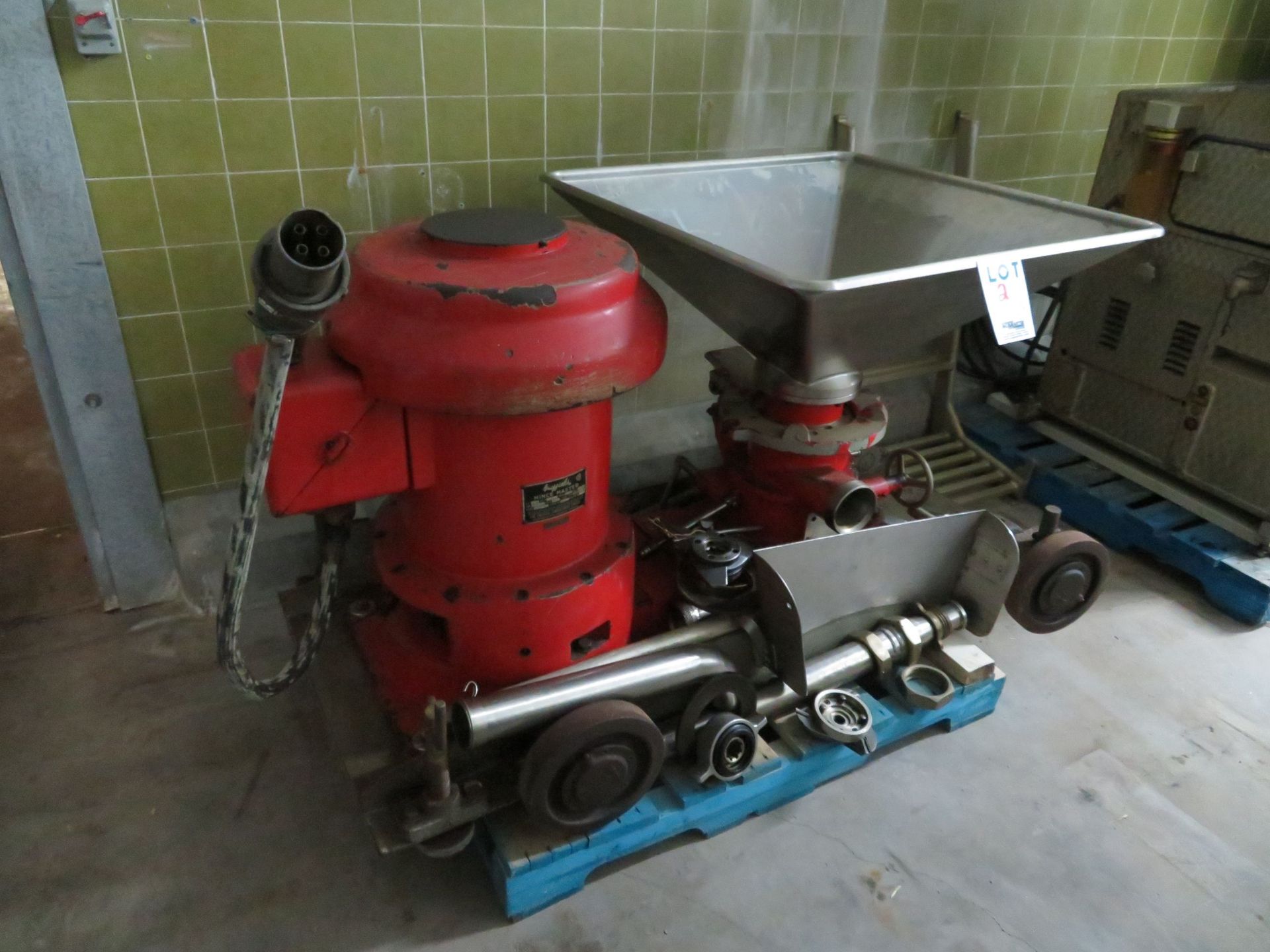 GRIFFITH CO Mod: Mince Master, 275/550 Volts, 50 HP, 3 phase - Image 2 of 5