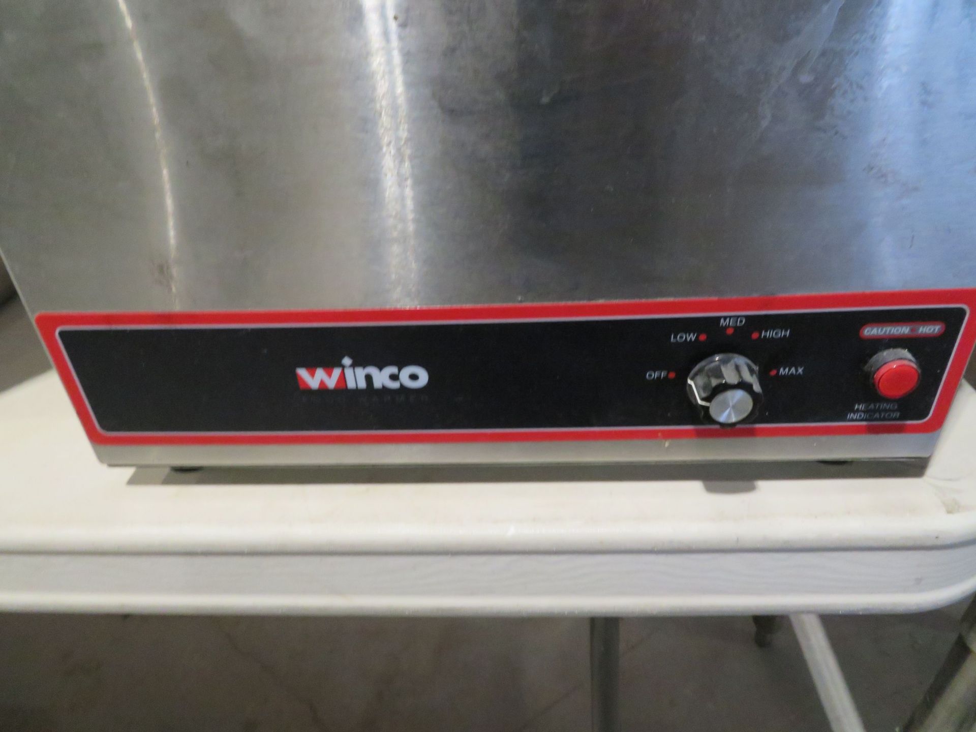 WINCO food warmer approx. 15"w x 22"d x 9"h - Image 2 of 2