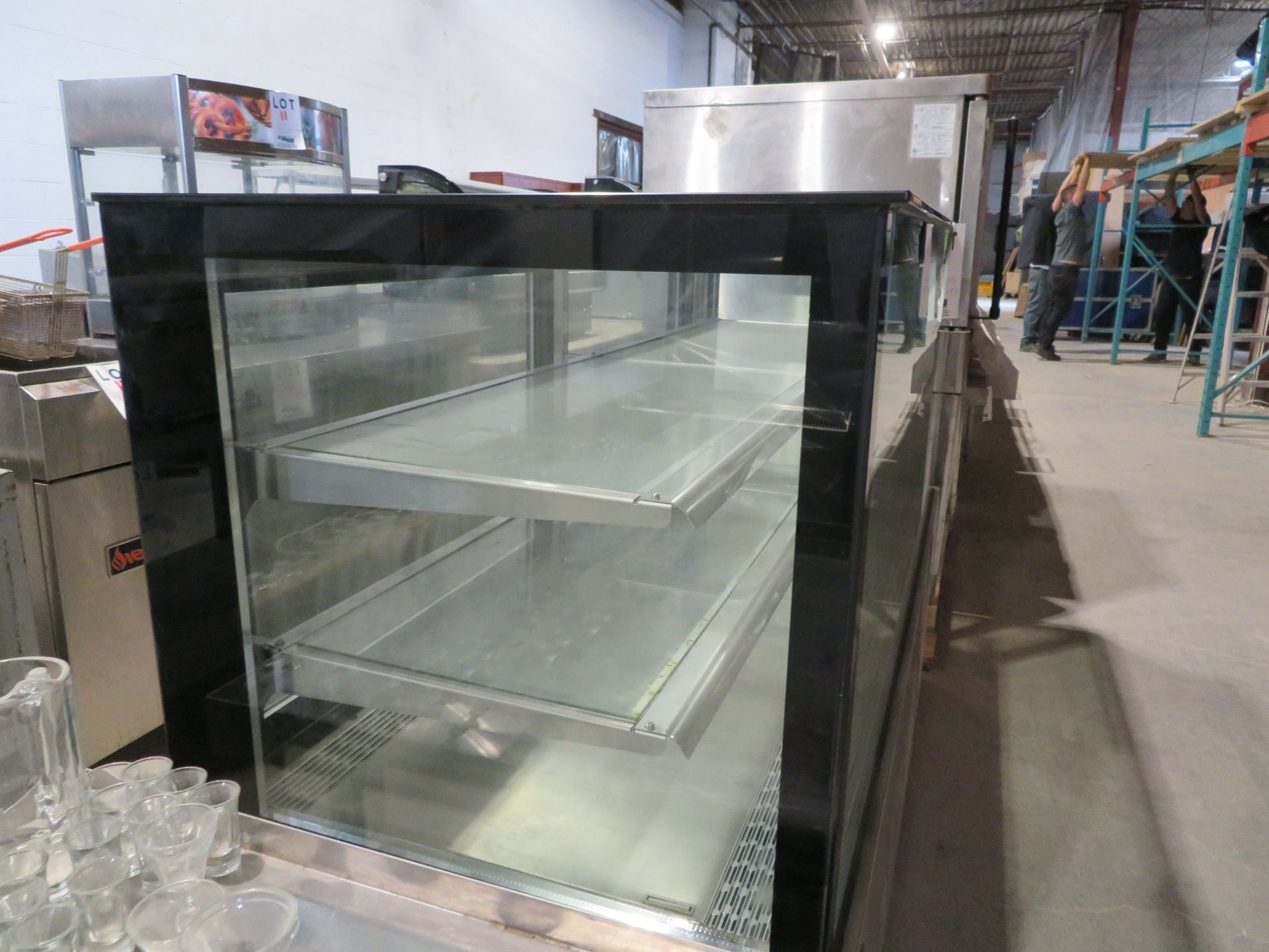 MATKO glass refrigerated display counter approx. 70"w x 28.5"d x 47"h - Image 4 of 4