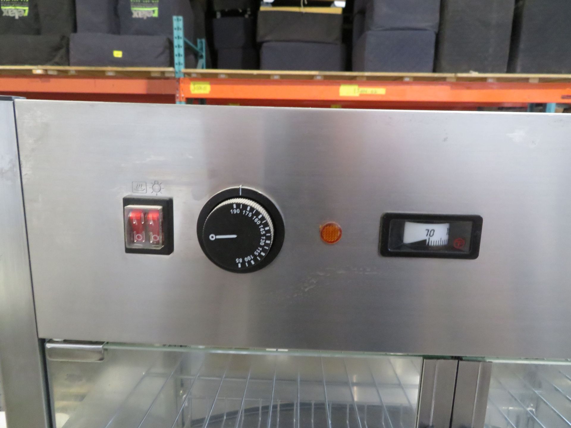OMCAN food warmer display unit, Mod: DW-CN-0107, approx. 26"w x 17"d x 26"h - Image 4 of 5