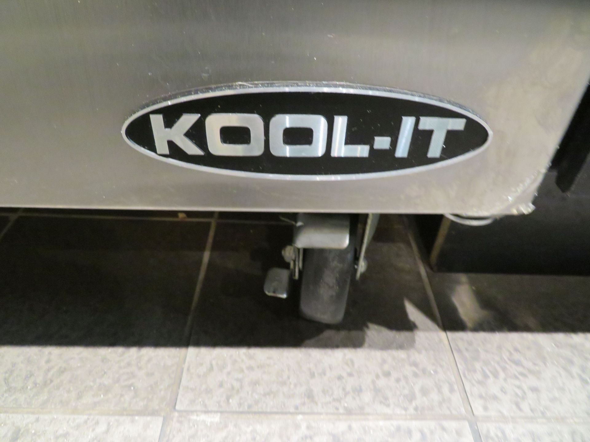 KOOL-It refrigerated unit, 2 doors, 48" w/ integrated compressor, Mod: KUCR-48-2 (like new) - Image 3 of 4