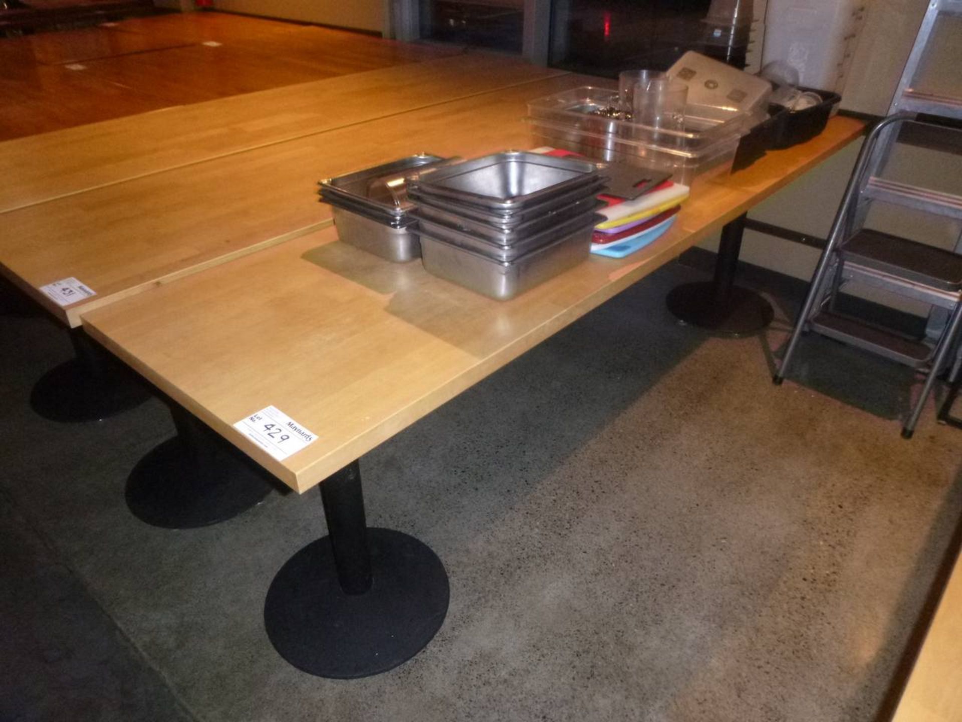 Ikea Karlby Wood top table