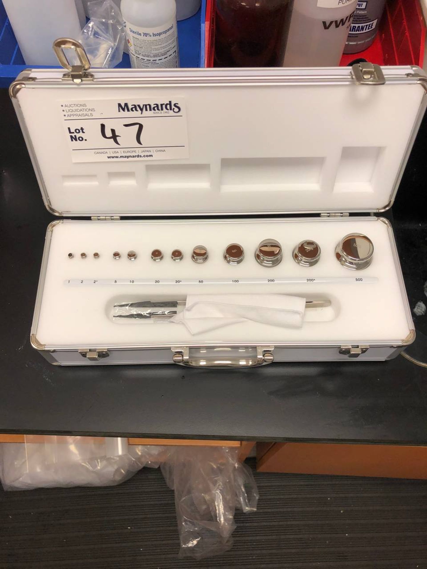 Mettler Toledo Weights and Measure kit for Balance Calibration